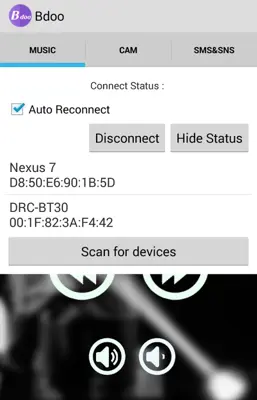 Bluetooth remote control(Lite) android App screenshot 3